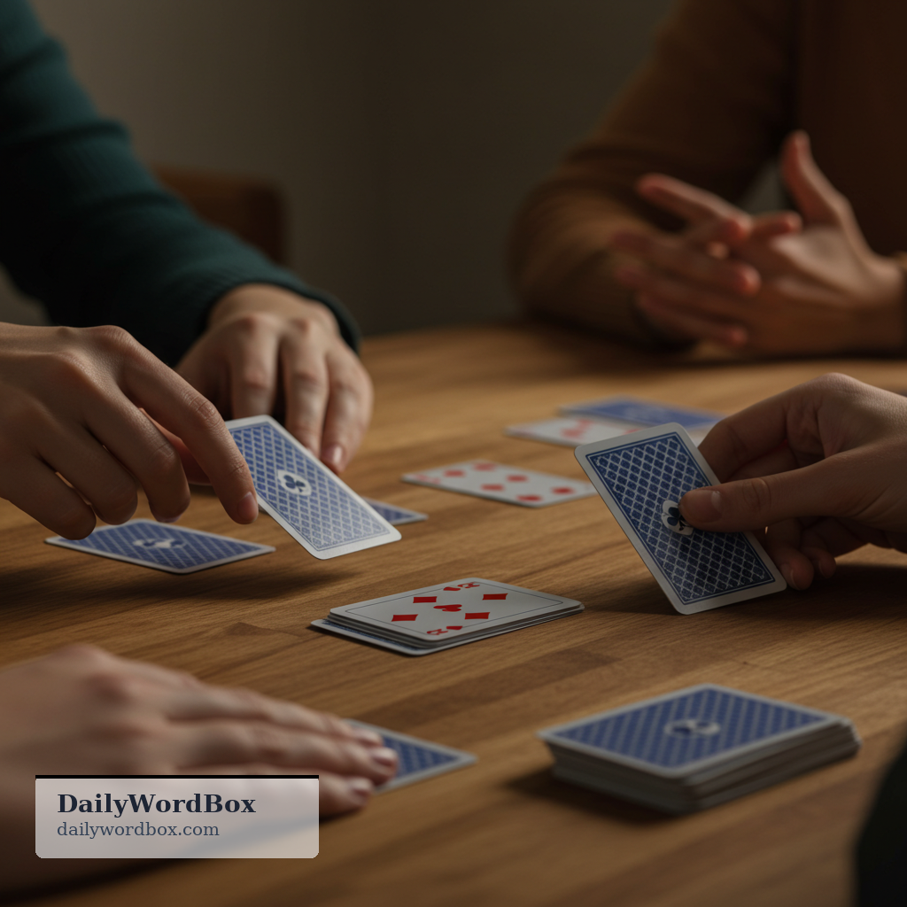 discard: to remove a card from your hand and place it aside in a card game