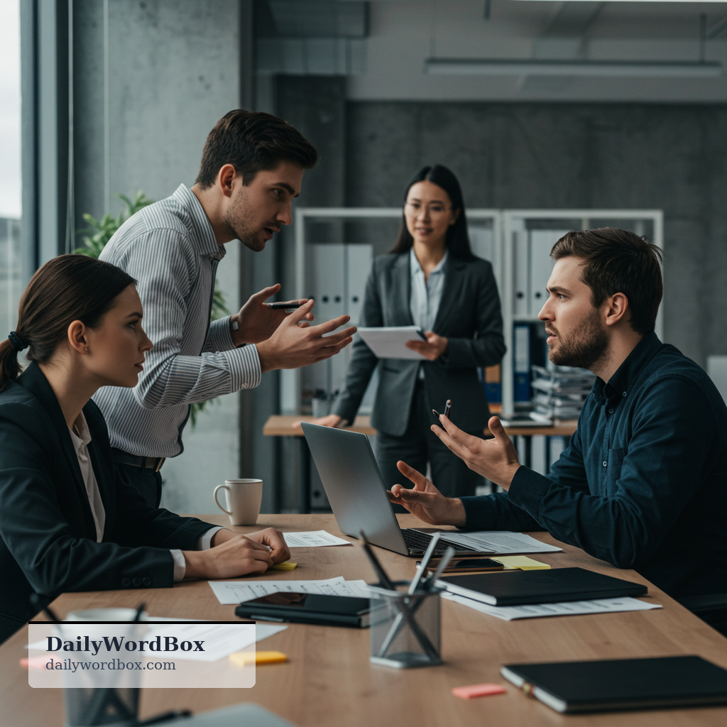 dispute: A serious disagreement or argument between people or groups.