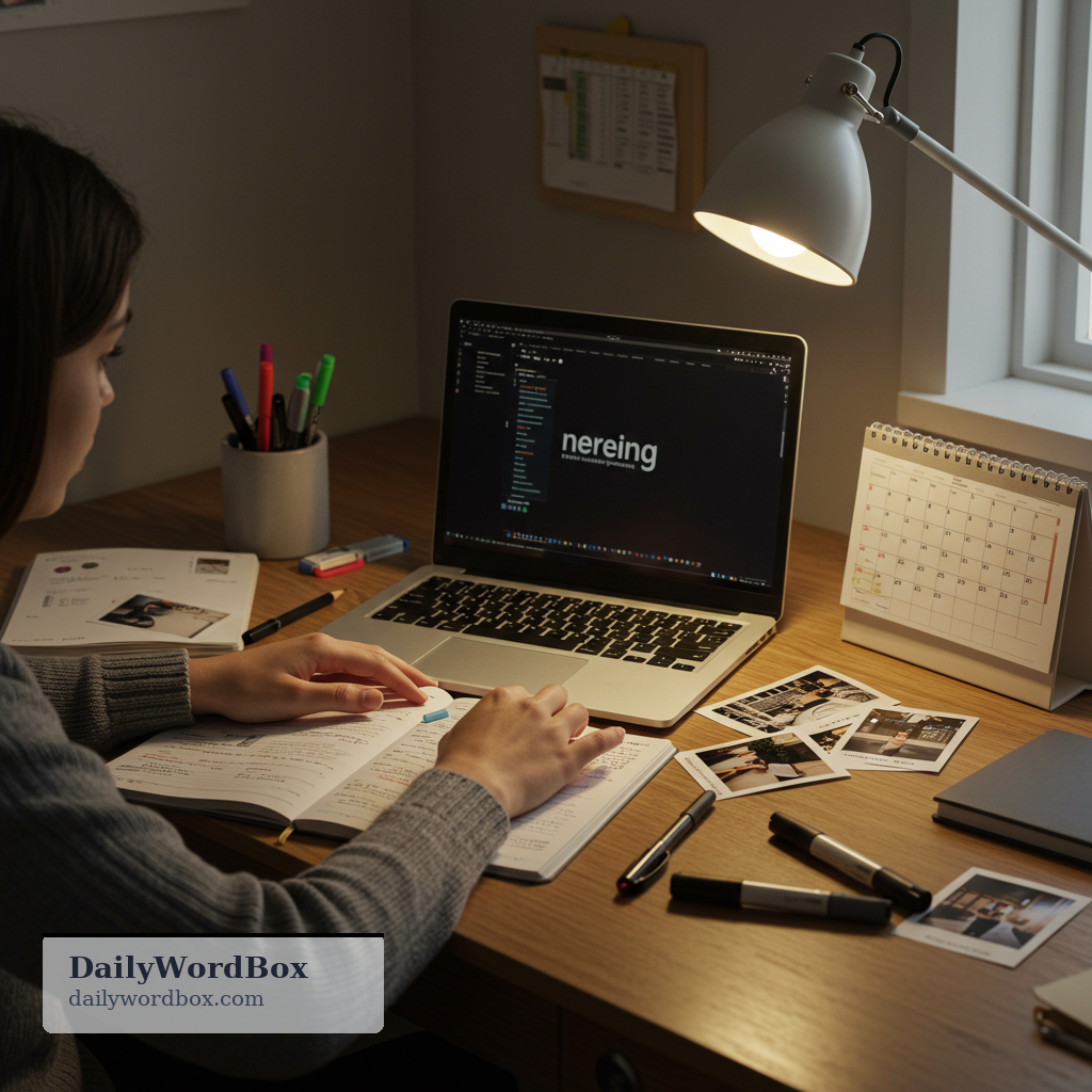 do a project: to work on and complete a planned piece of work or assignment, often for school or work