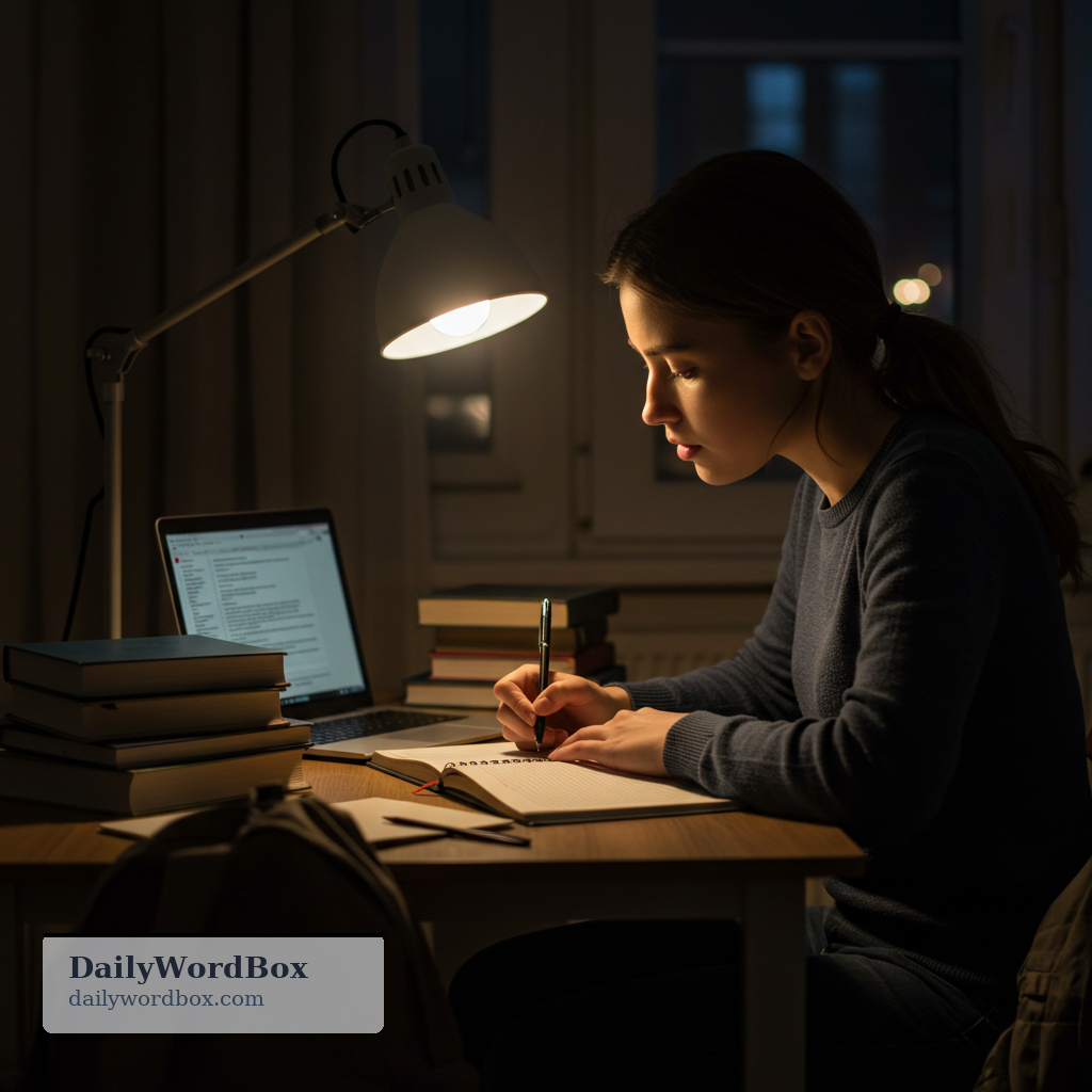 do homework: to complete school assignments or study tasks that are done outside class