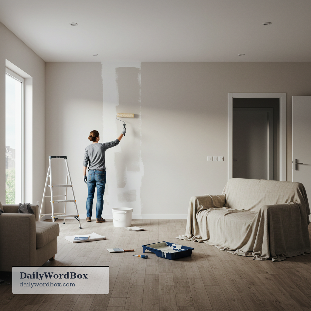 do up: To renovate, repair, or improve a building, room, or vehicle.