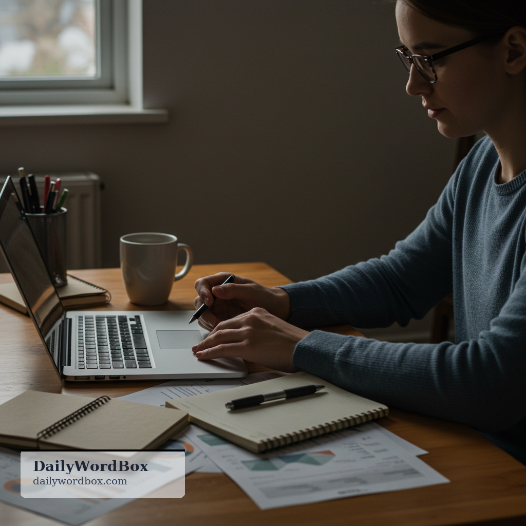 do work: to perform tasks or effort to achieve a result, especially as a job or to make progress