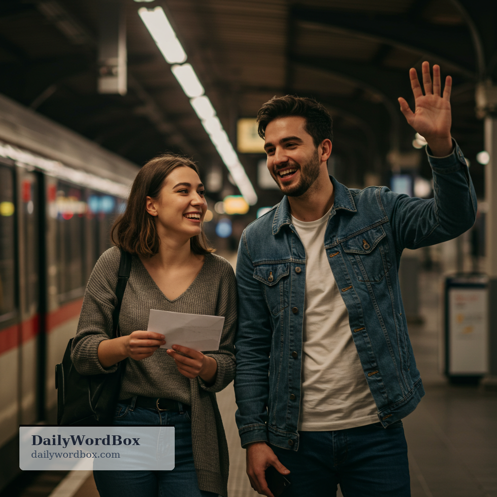 Do you still keep in touch?: To maintain communication or contact with someone.
