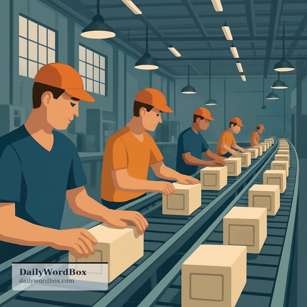 down the line: At a later stage in a process or sequence, after earlier steps are completed.