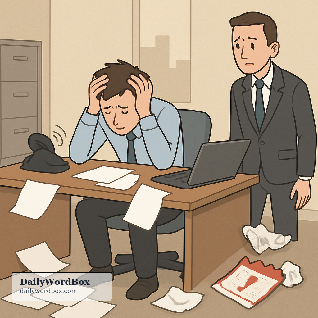 drop the ball: To make a mistake or fail to handle a responsibility properly.