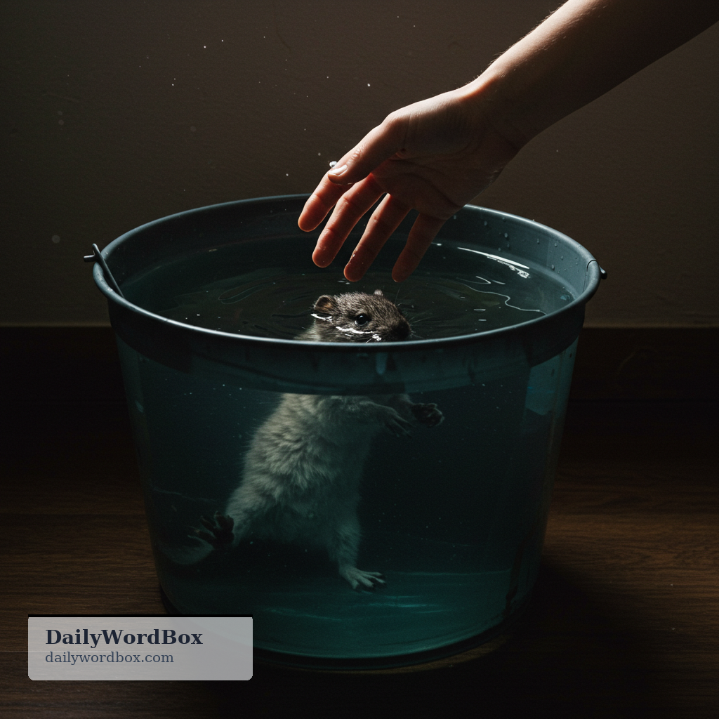 drown: to kill someone or something by keeping them under water