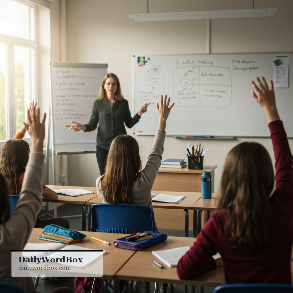 educator: A person whose job is to teach and help others learn, especially in a school, college, or training context.