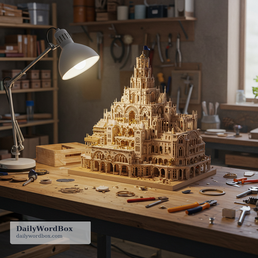 elaborate: Detailed and complicated, with many carefully arranged parts.