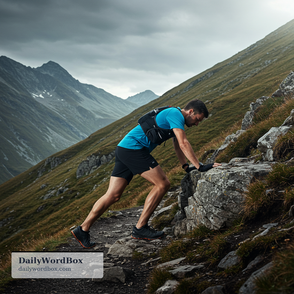 exert: to use physical or mental effort