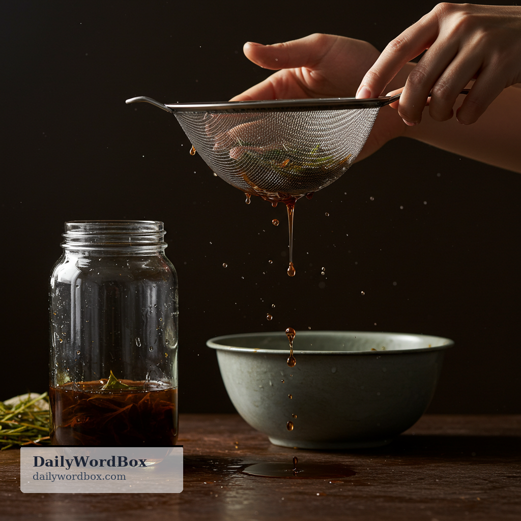 extract: to obtain a substance from a material, often by using a process