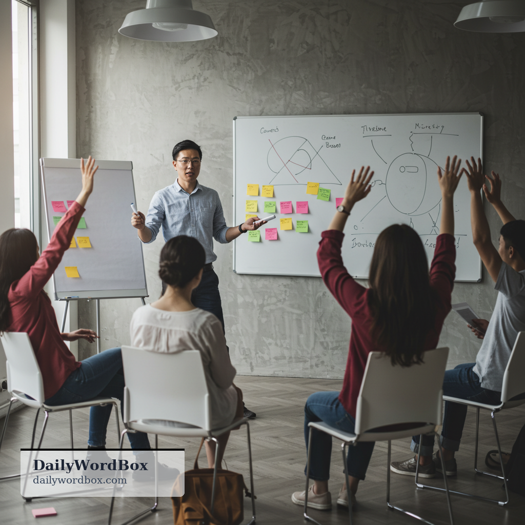 facilitate: To guide and manage a group discussion or meeting so that people can participate and reach decisions.