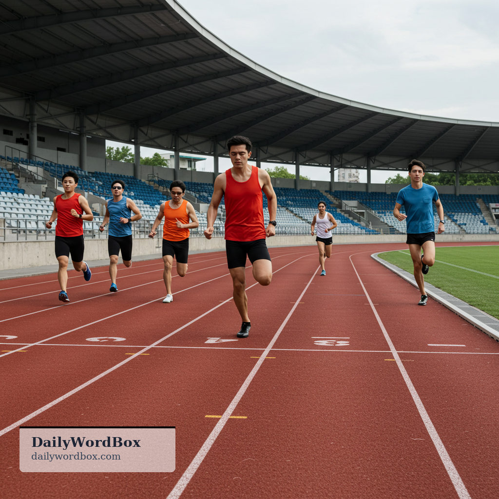 fall behind: to move or progress more slowly than others in a group or competition
