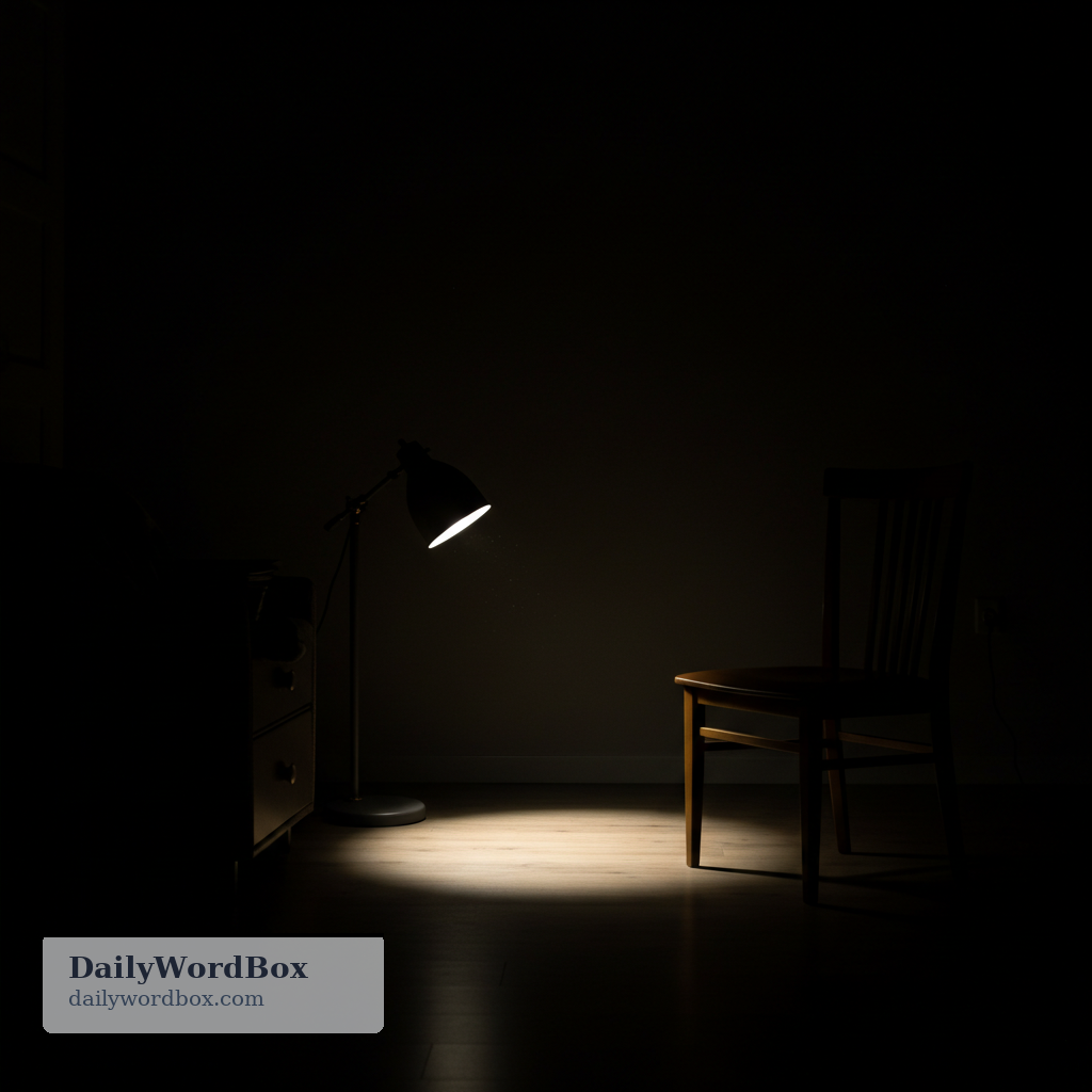 feeble: faint and hard to see, hear, or notice