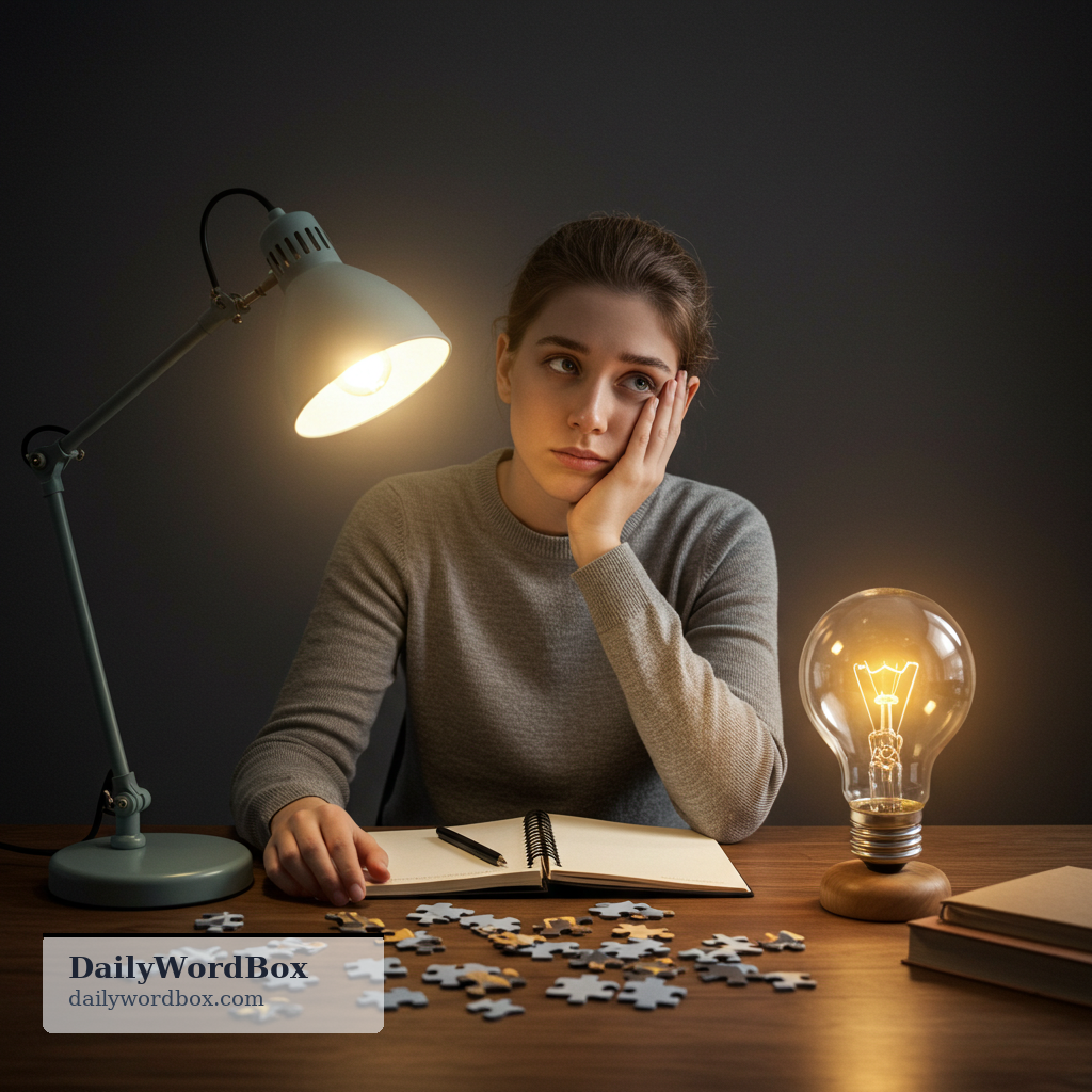 figure out: to understand something or find the answer by thinking