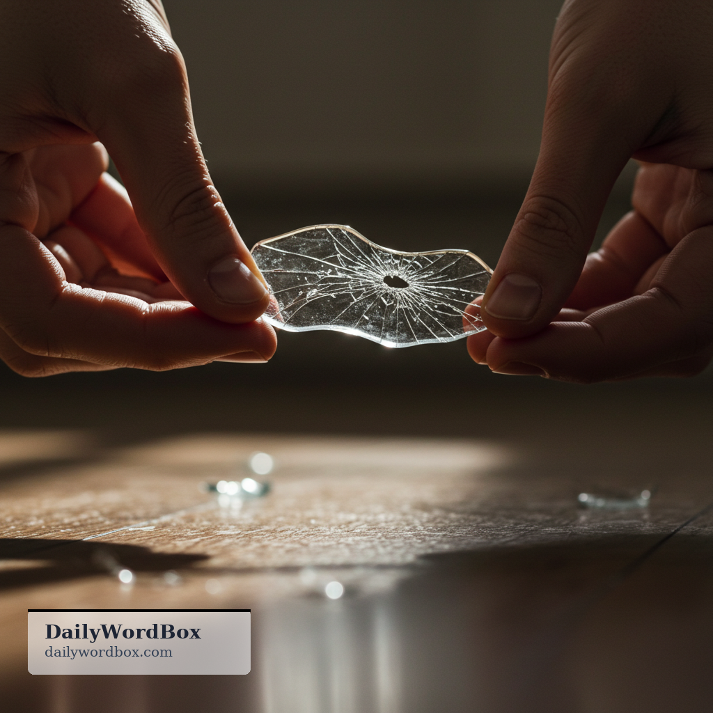 fragile: Easily broken or damaged; delicate.