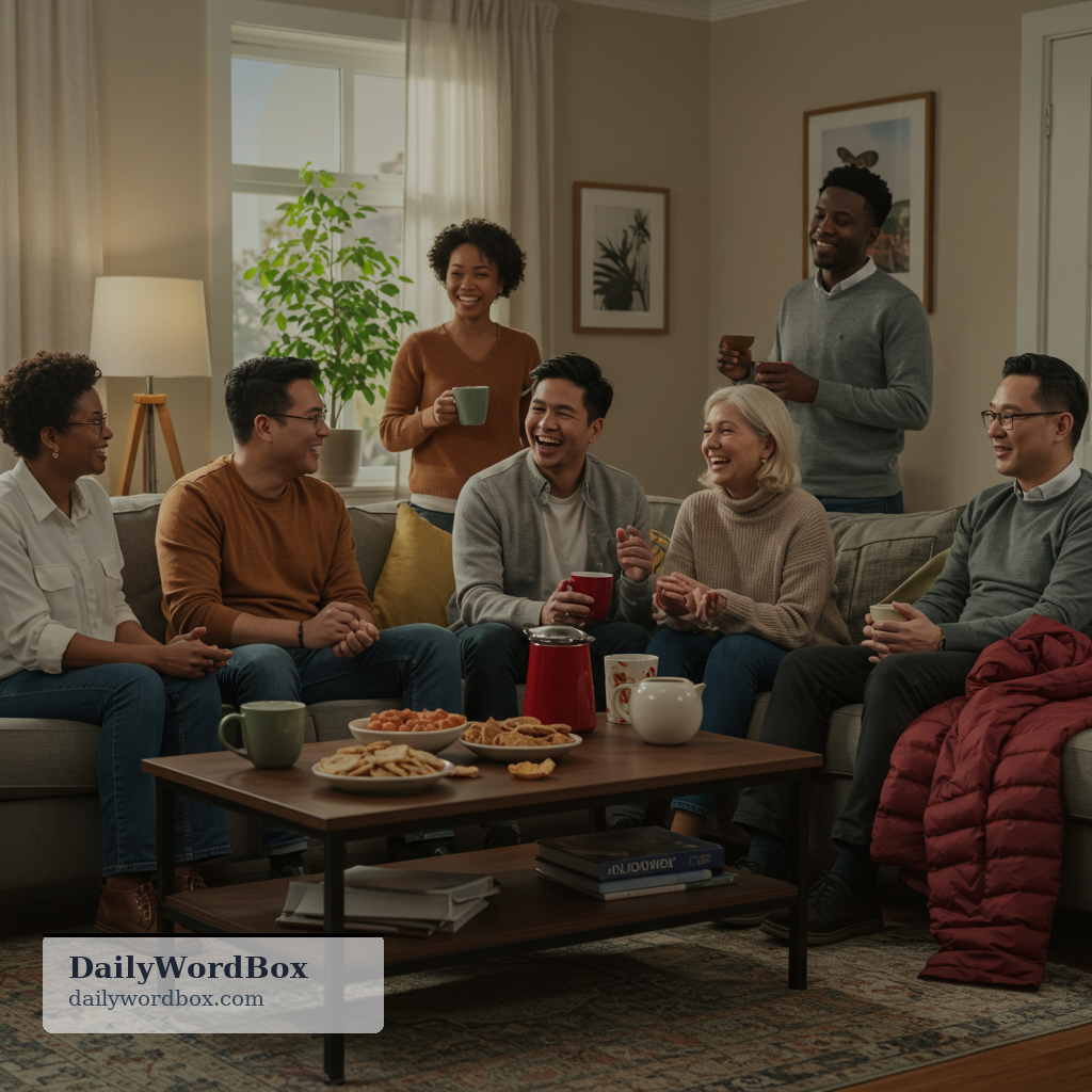 gathering: a meeting or event where a group of people come together