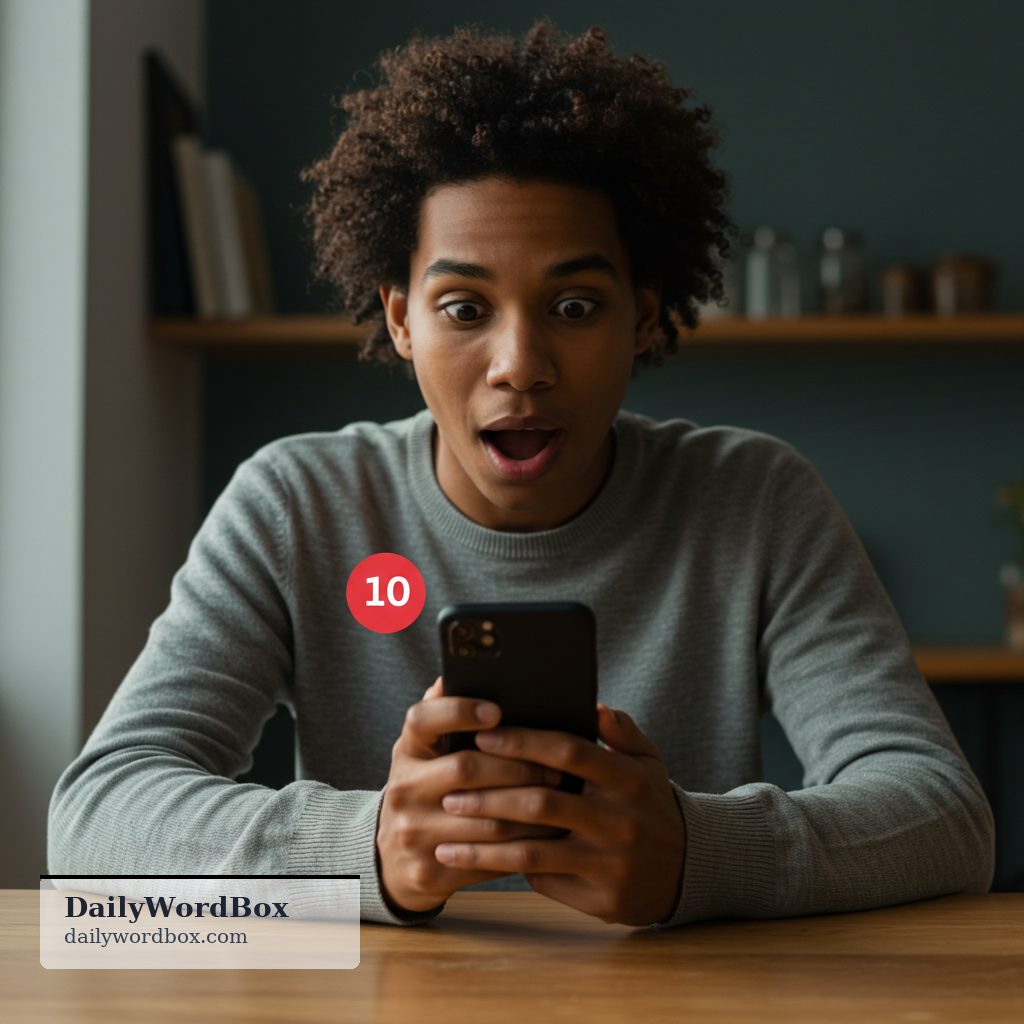 get a message: to receive a message (e.g., a text, email, or note) from someone