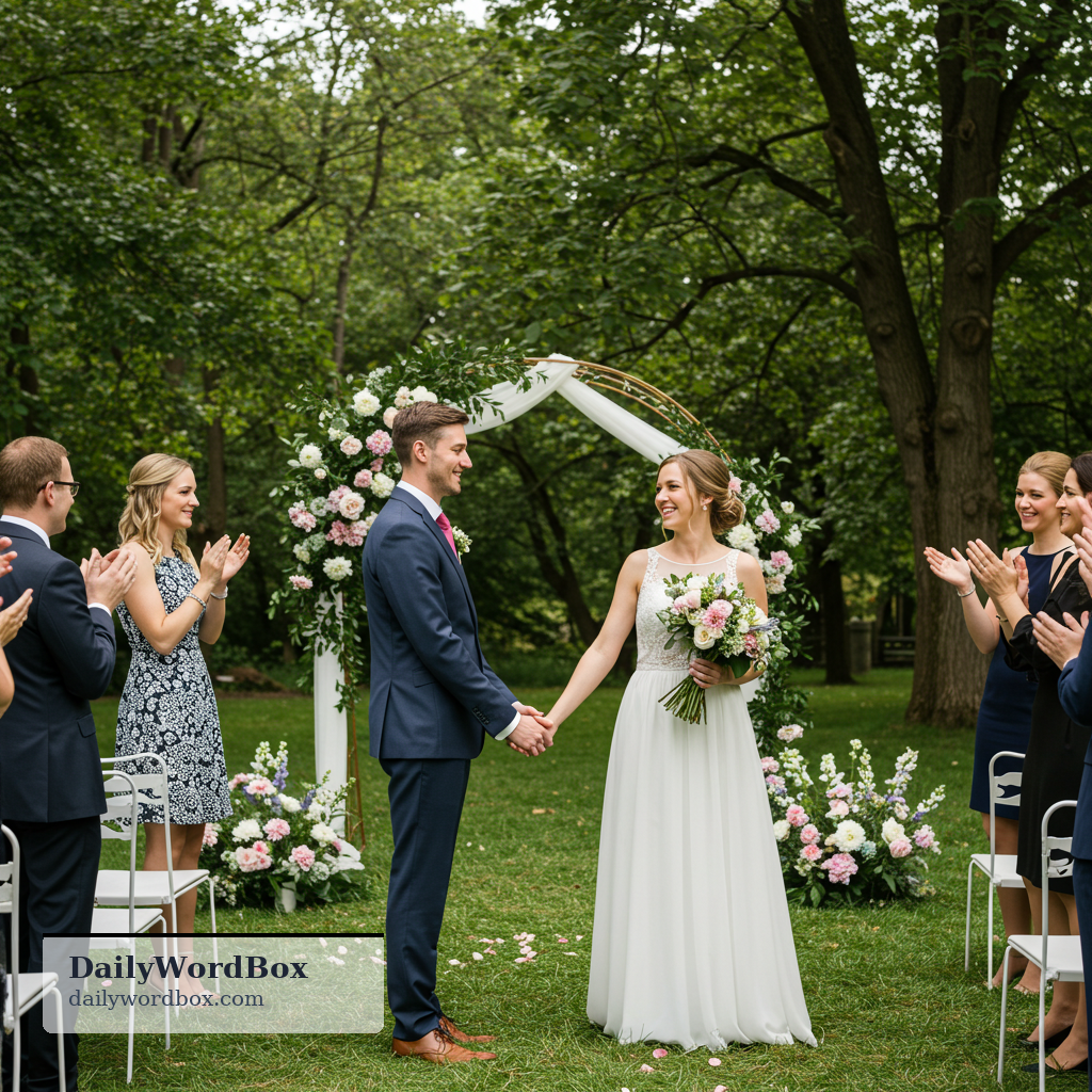 get married: to become someone's husband or wife; to enter marriage