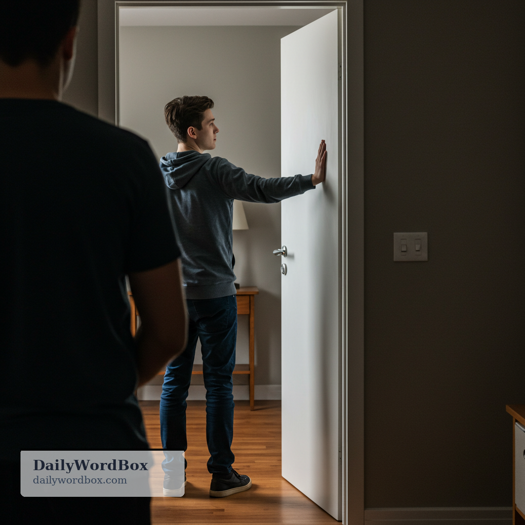 get out: used as a command to tell someone to leave