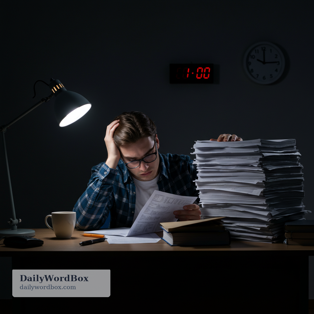 get through: to successfully finish a task, process, or period of time, especially when it is difficult