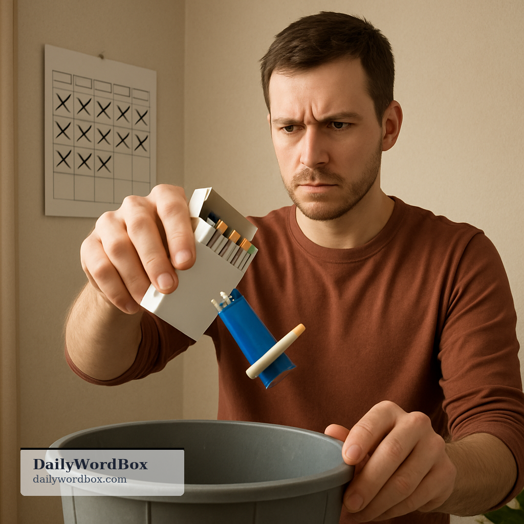 go cold turkey: To stop taking an addictive substance suddenly and completely, without tapering off.