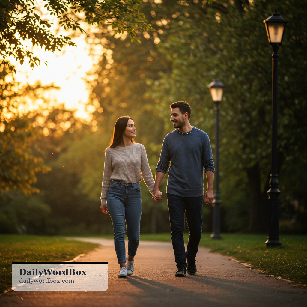 go out: to be dating someone or to spend time together as a couple