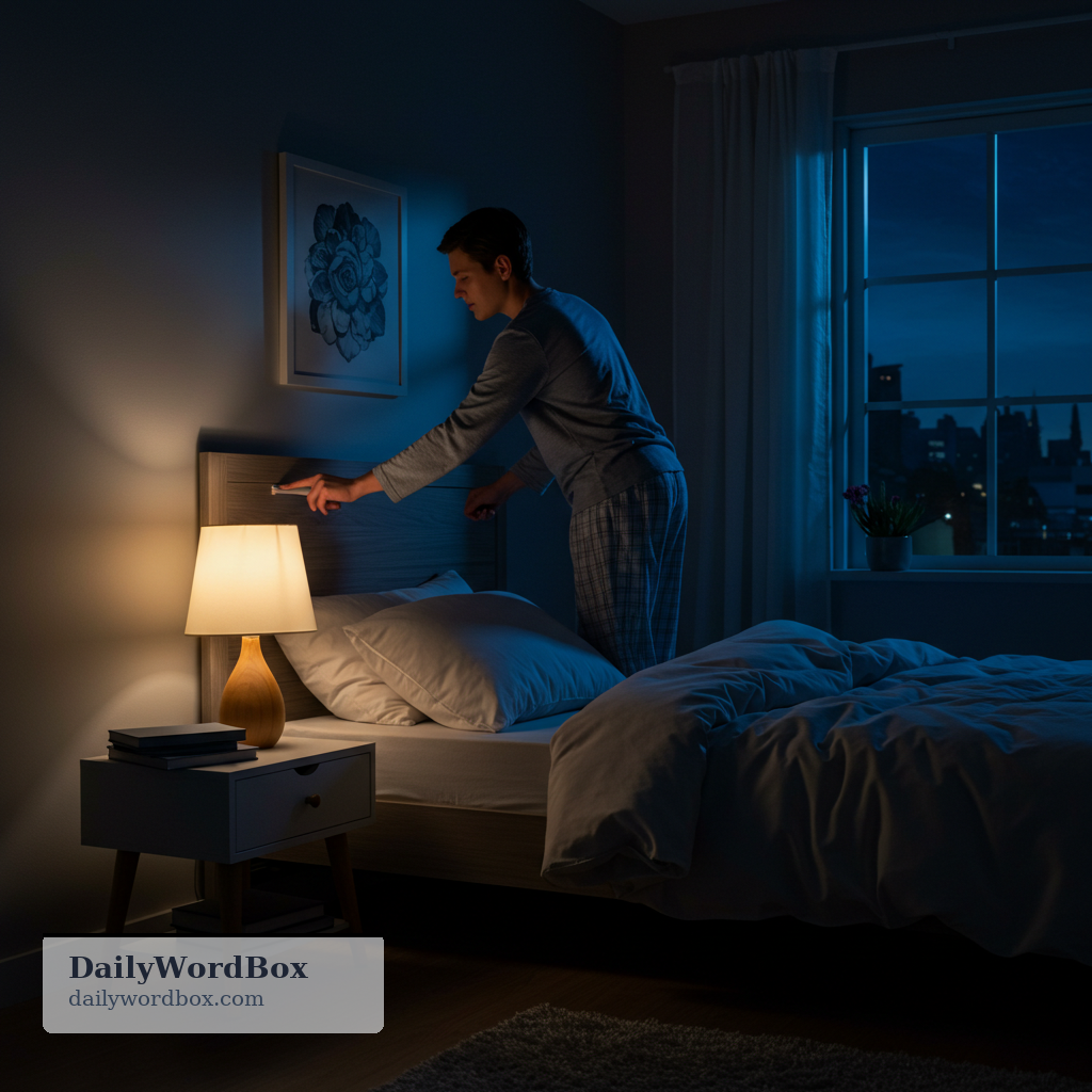 go to bed: to get into bed in order to sleep