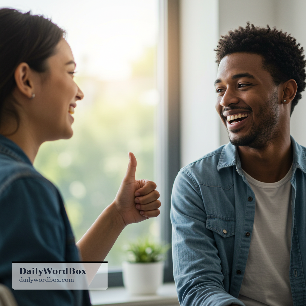 Good for you.: An informal expression used to express approval, congratulations, or support for someone's achievement, good…