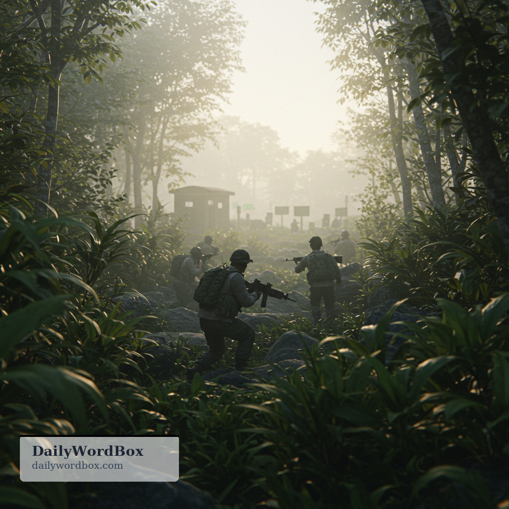 guerrilla: a member of a small, unofficial armed group that uses surprise attacks against a larger, organized force