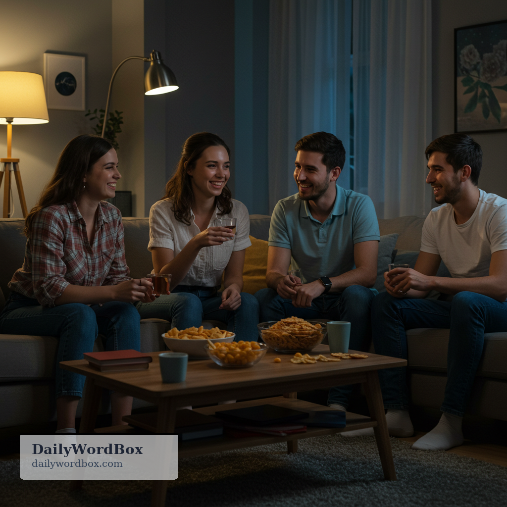 hang out: to spend time relaxing or socializing informally