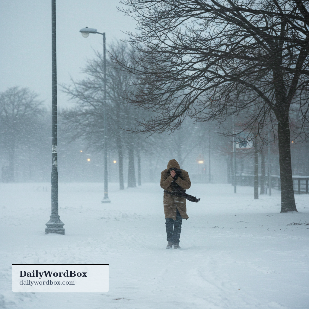 harsh: Difficult or unpleasant because conditions are rough, extreme, or hard to live with.