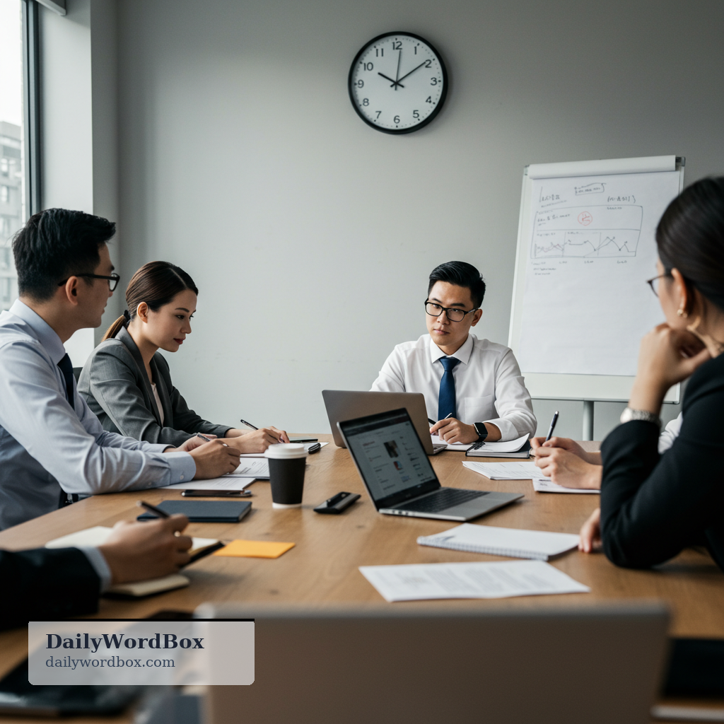 have a meeting: to meet with someone for a planned discussion, usually for work or an official purpose