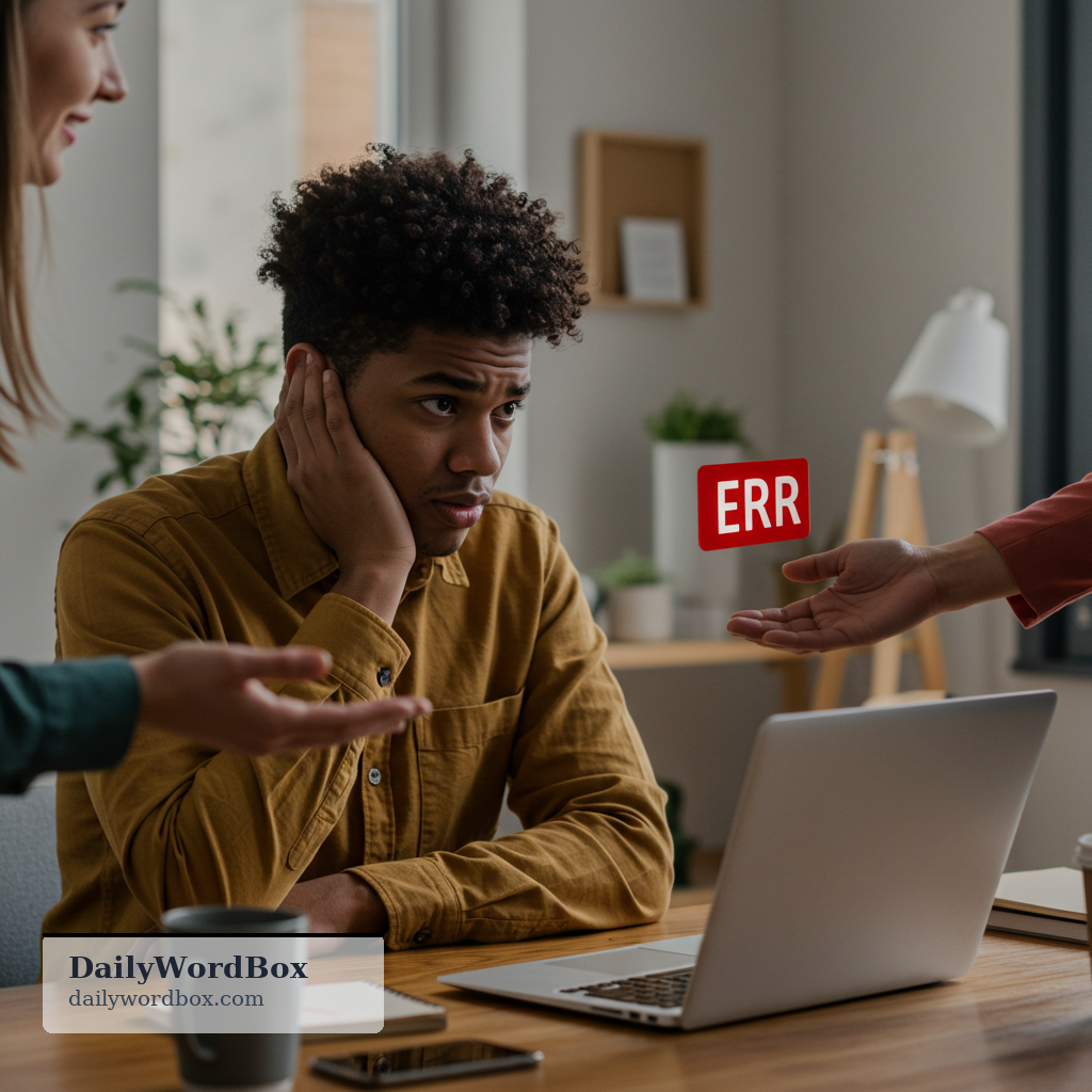 have a problem: to experience a difficulty or issue