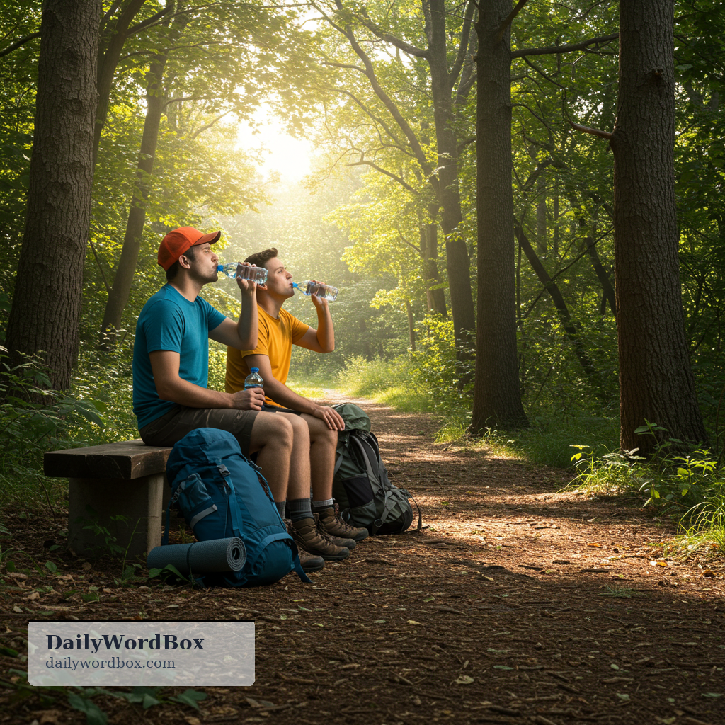 have a rest: to stop activity for a short time to relax and regain energy