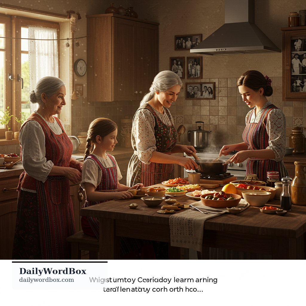 heritage: the traditions, history, and cultural identity that are passed from one generation to the next