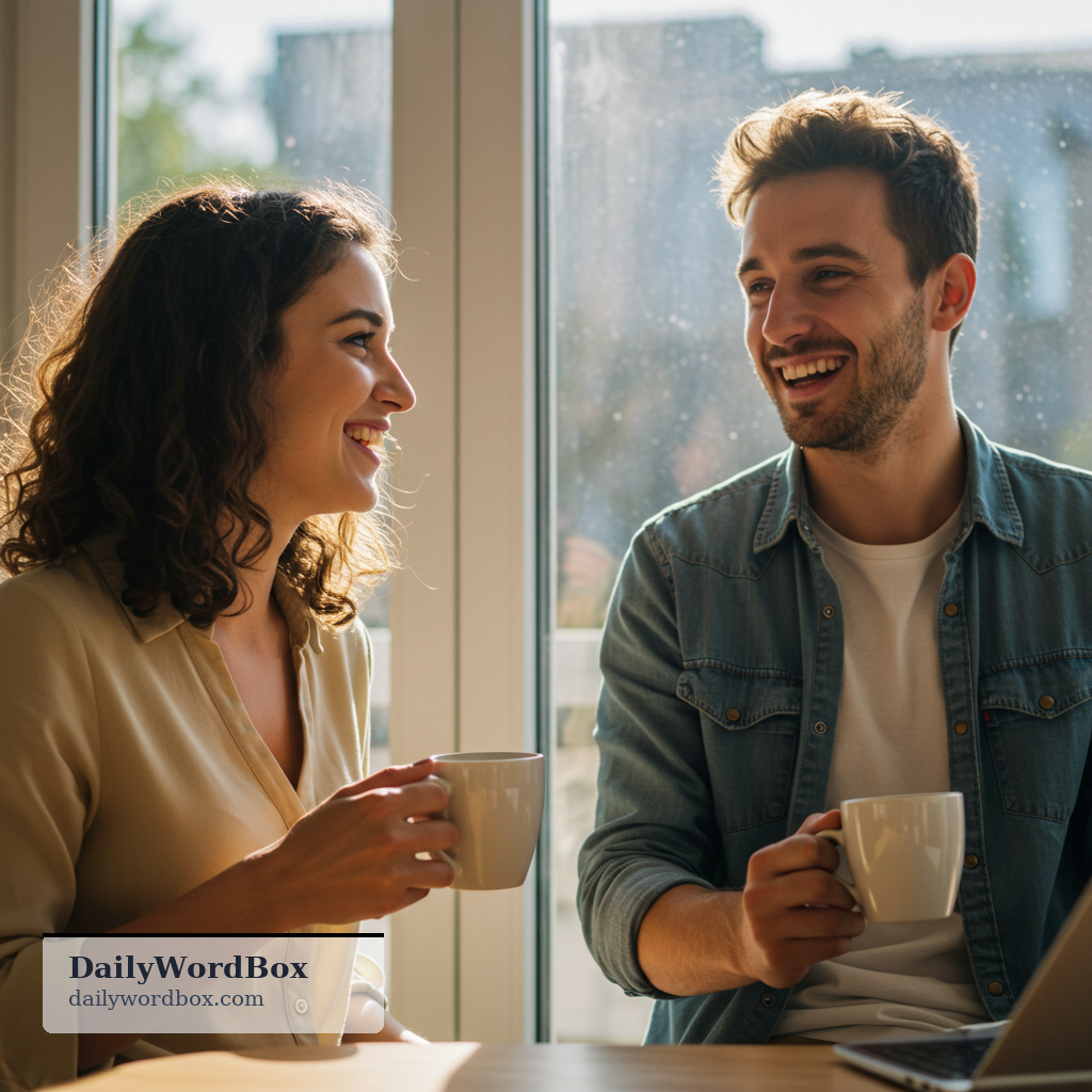 How is your day going?: A common, informal greeting used to ask someone about their experience or progress through the curre…