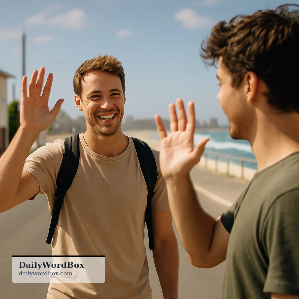 How ya going?: An informal greeting, predominantly used in Australia and New Zealand, meaning 'How are you?' or 'How's it go…