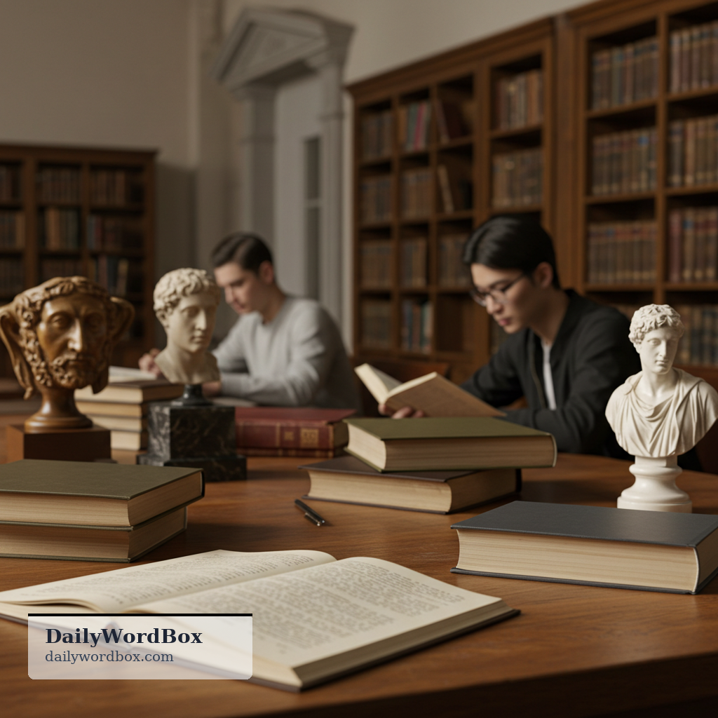 humanity: the study of human culture and ideas, such as literature, history, and philosophy (often plural: humanities)