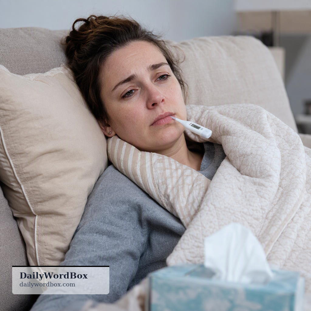 I don't feel well.: To be in poor health or not feel healthy; to experience discomfort or sickness.