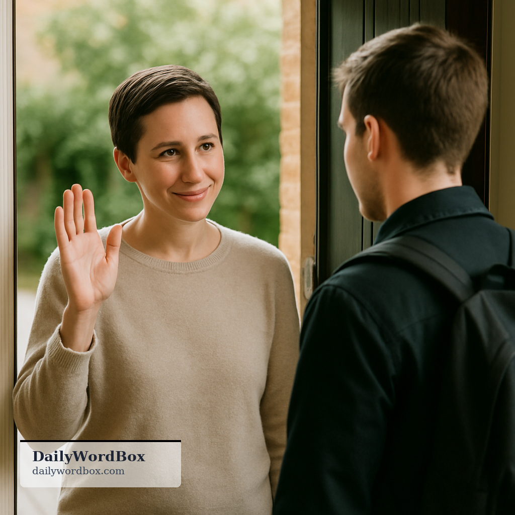 I don't want to keep you.: A polite way to end a conversation or visit, implying you don't want to take up any more of the o…
