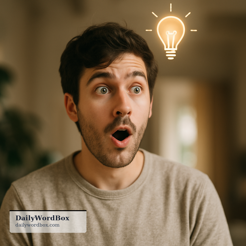 I hadn't thought of that.: This phrase expresses surprise or a sudden realization that a particular idea, option, or aspect…