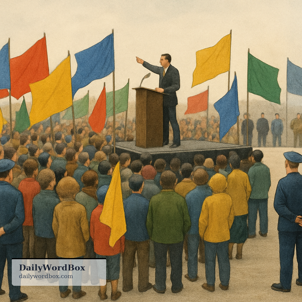 ideology: the ideas that form the basis of an economic or political system
