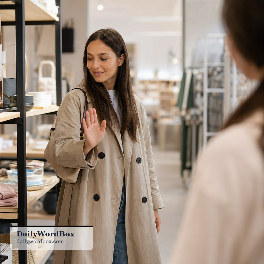 I'm just looking.: A polite way to tell a shop assistant or salesperson that you do not need help and are only browsing item…