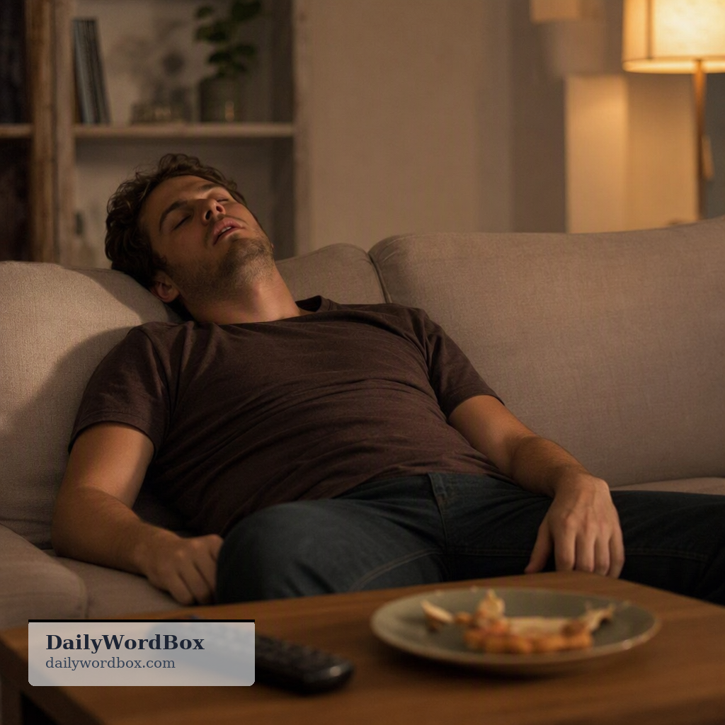 I'm knackered: Feeling extremely tired; exhausted.