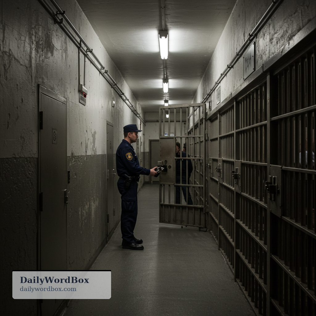imprison: to put someone in prison and keep them there as a punishment or by official order