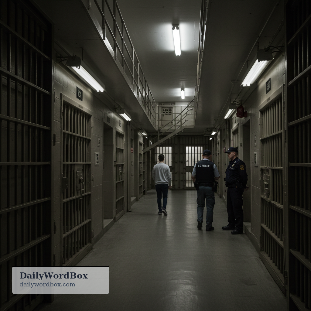 inmate: a person who is kept in a prison
