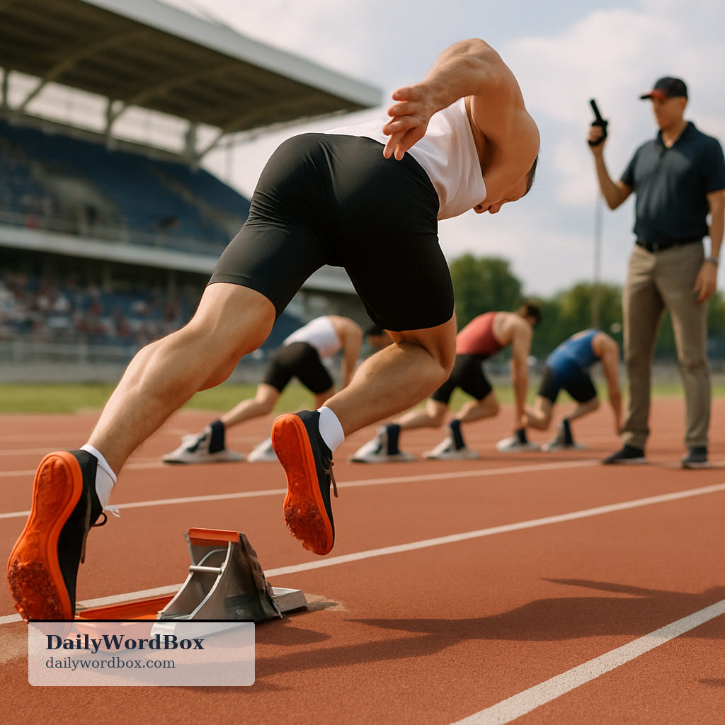 jump the gun: To act or decide too early; to start before the proper time.
