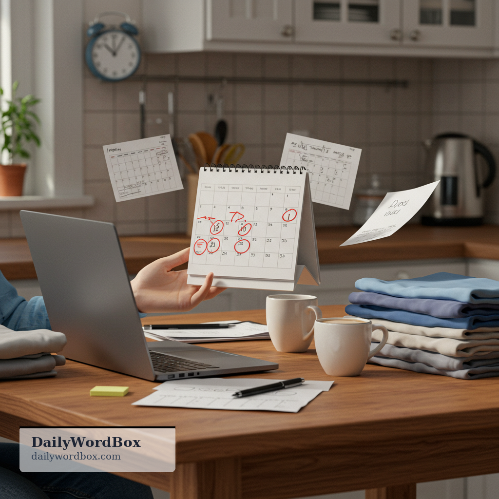 keep busy: to stay occupied with activities so you are not idle or bored