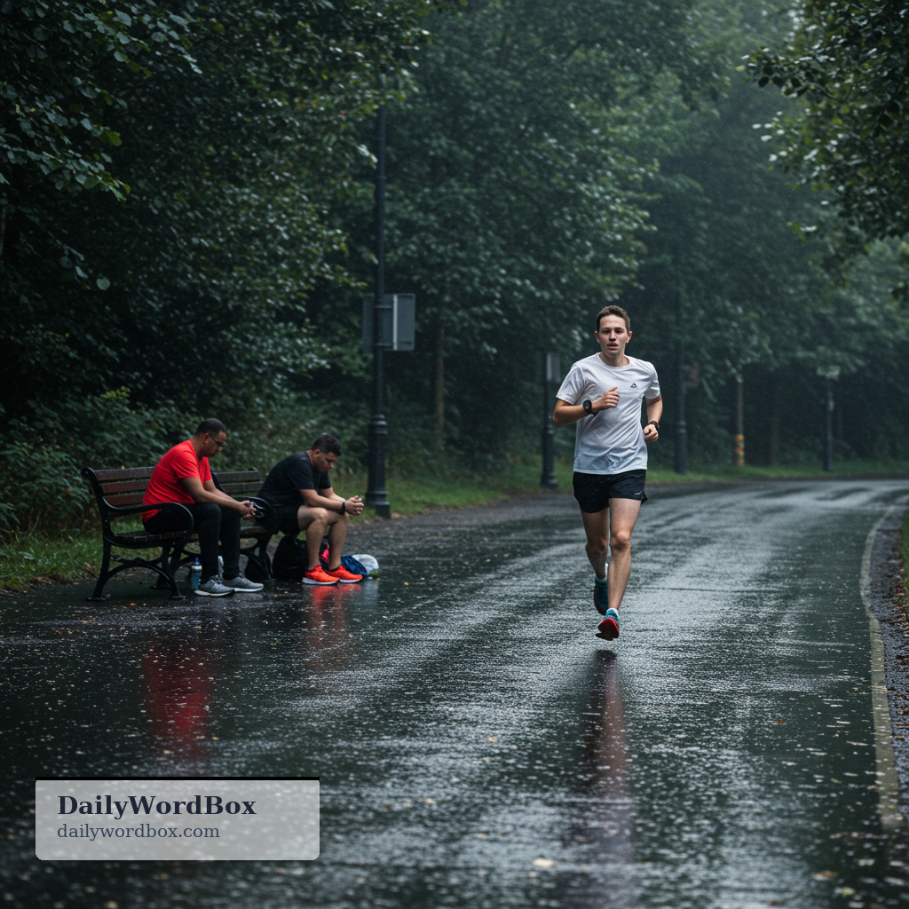 keep going: to continue doing something despite difficulty, fatigue, or interruptions