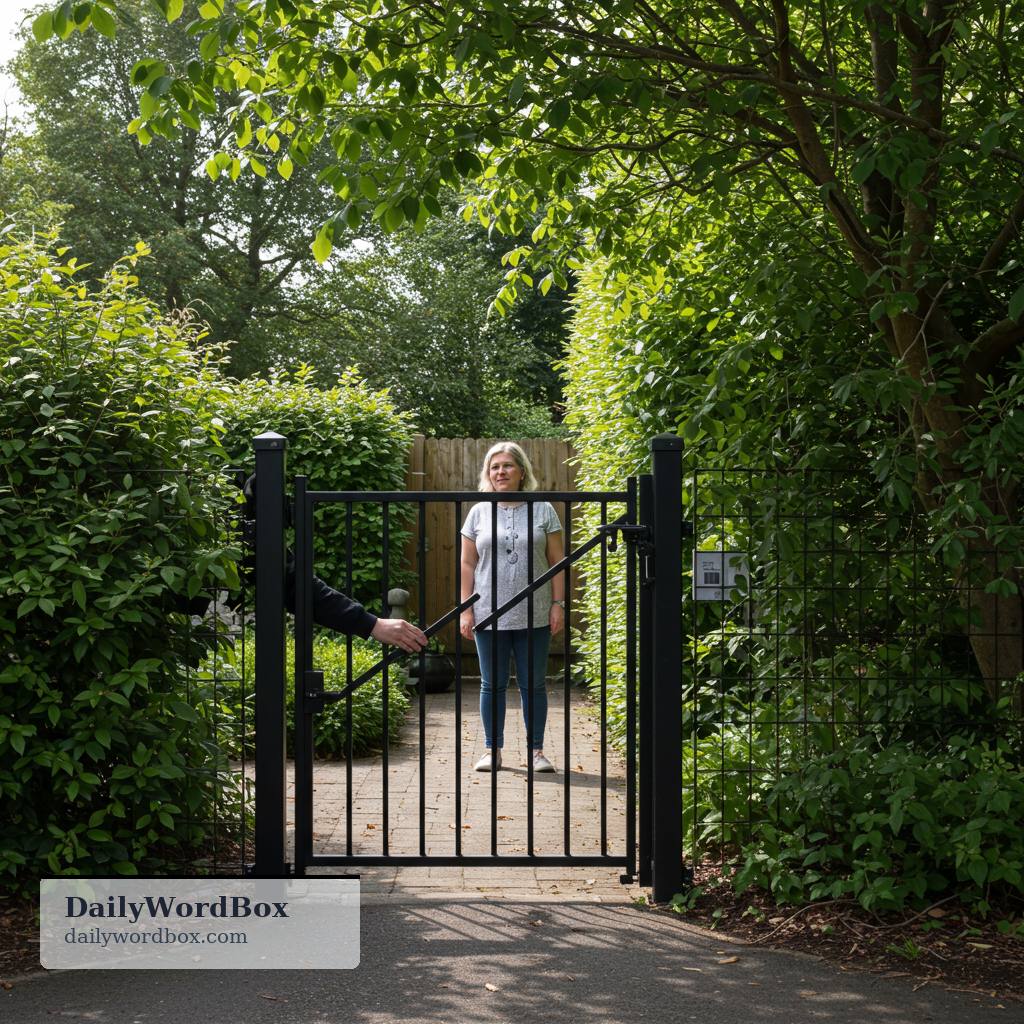keep out: to prevent someone or something from entering a place or area
